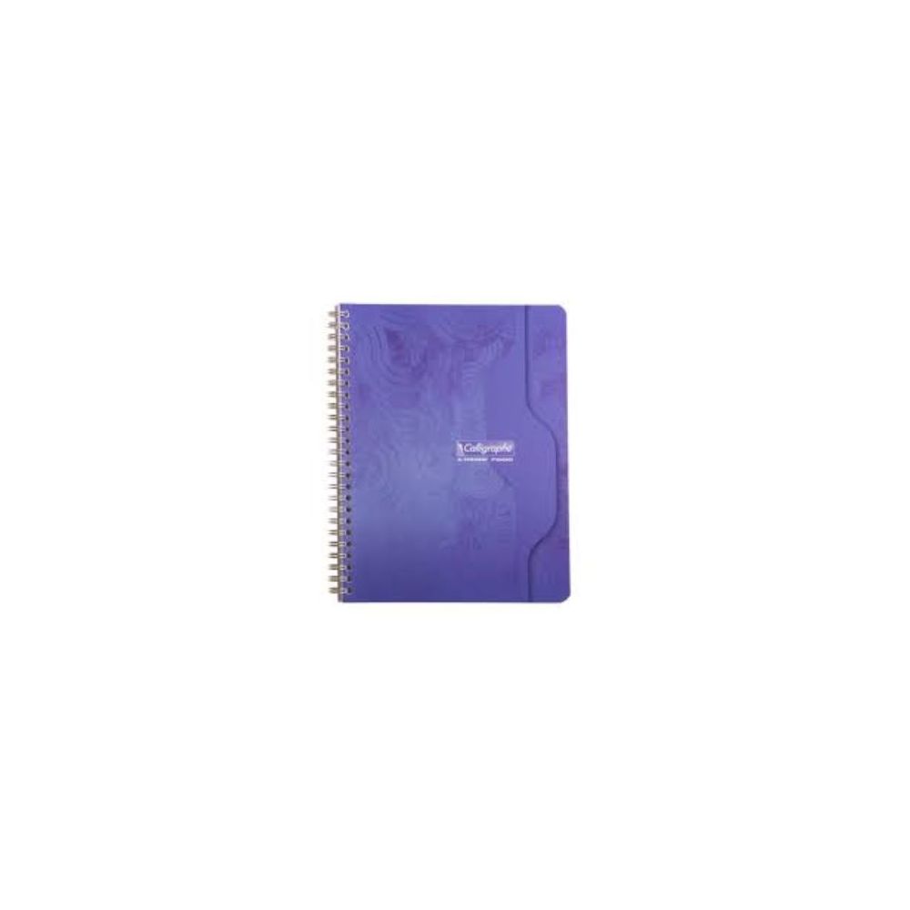 Cahier 17x22cm 5 x 5 100 p Spirale 70g //