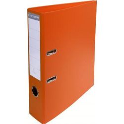 Classeur levier A4 PVC 70mm ORANGE - EXACOMPTA **