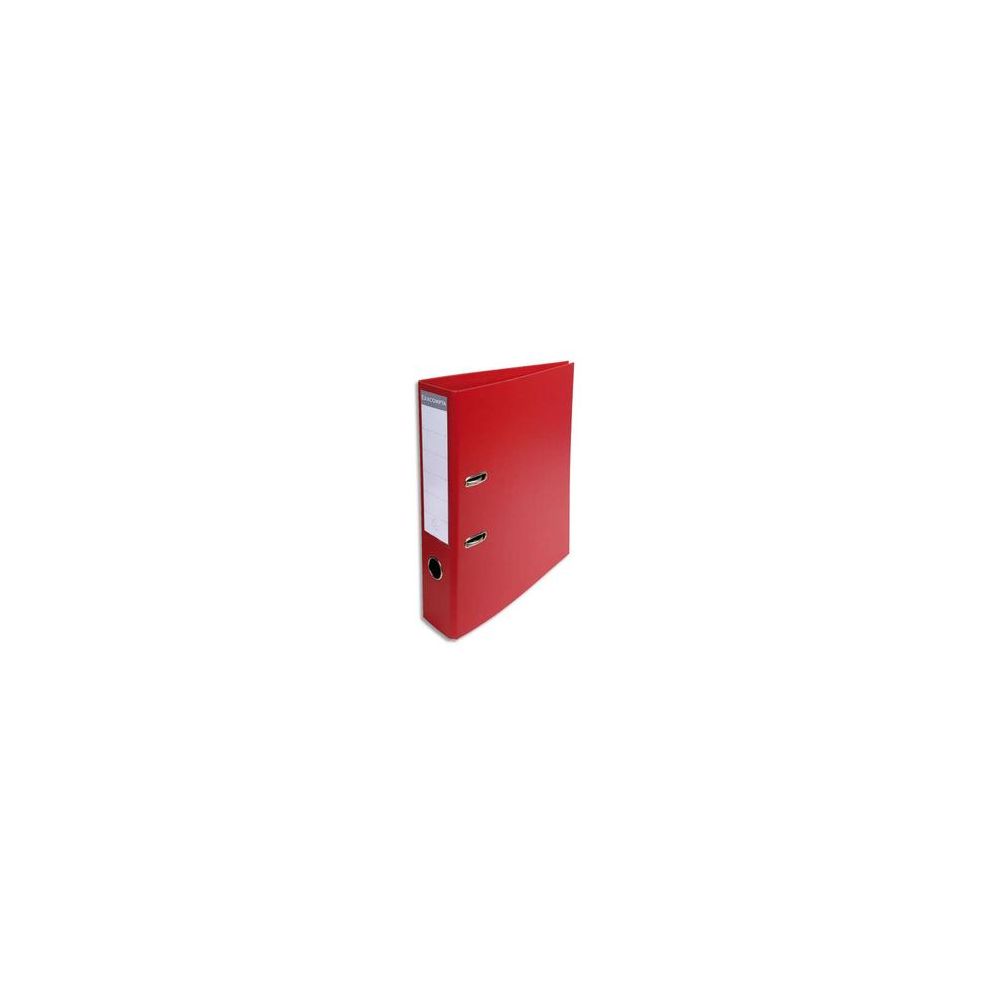 Classeur levier A4 PVC 70mm ROUGE - EXACOMPTA **