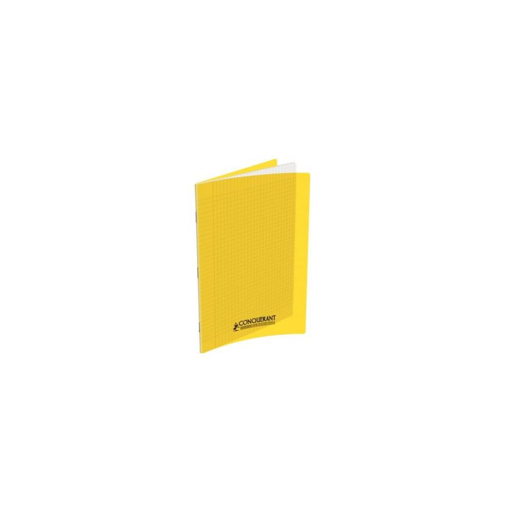 Cahier A4 Séyès 96 p Piqûre 90g Polypro JAUNE **