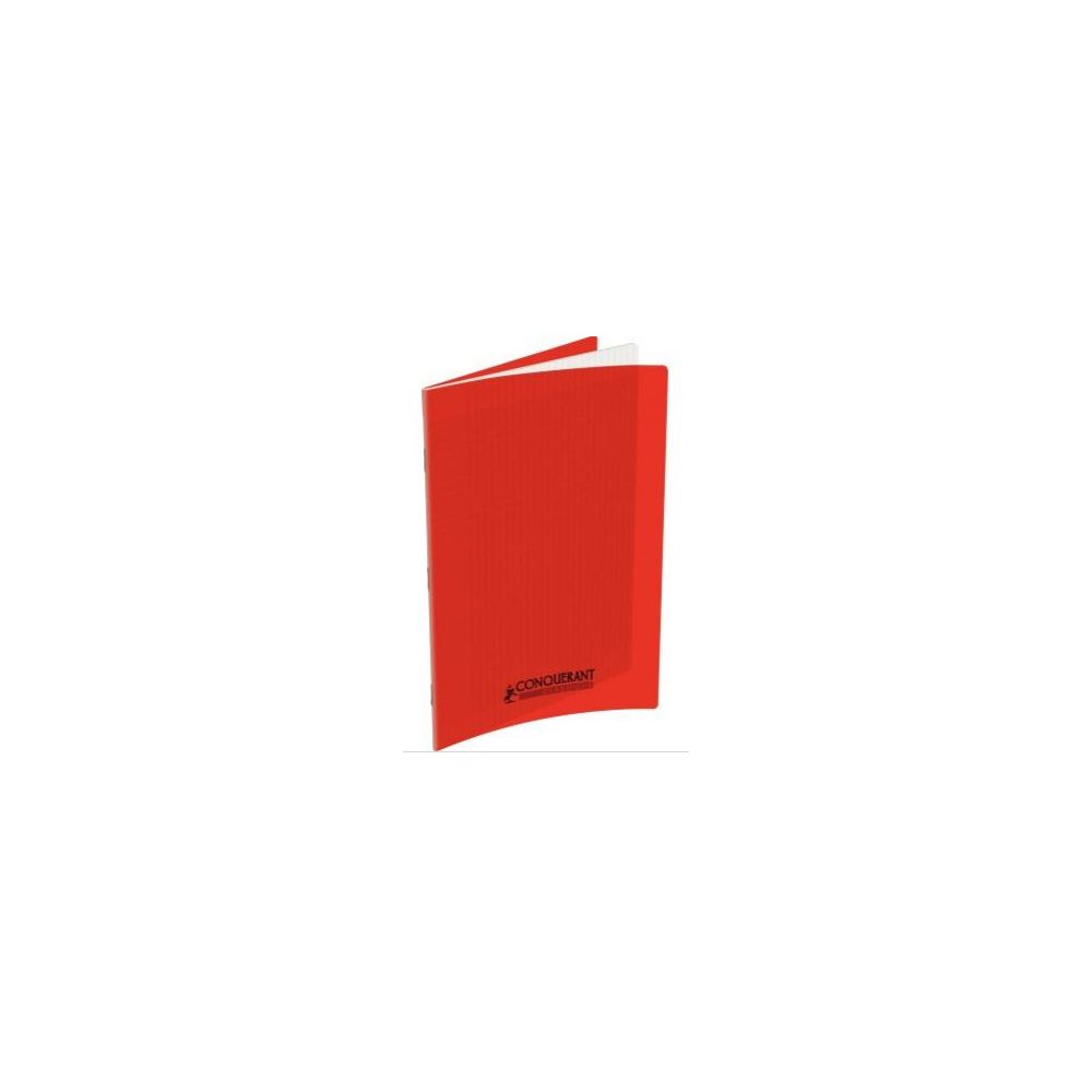 Cahier A4 Séyès 96 p Piqûre 90g Polypro ROUGE **