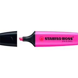 Surligneur STABILO BOSS - Trait 2 à 5mm - ROSE //