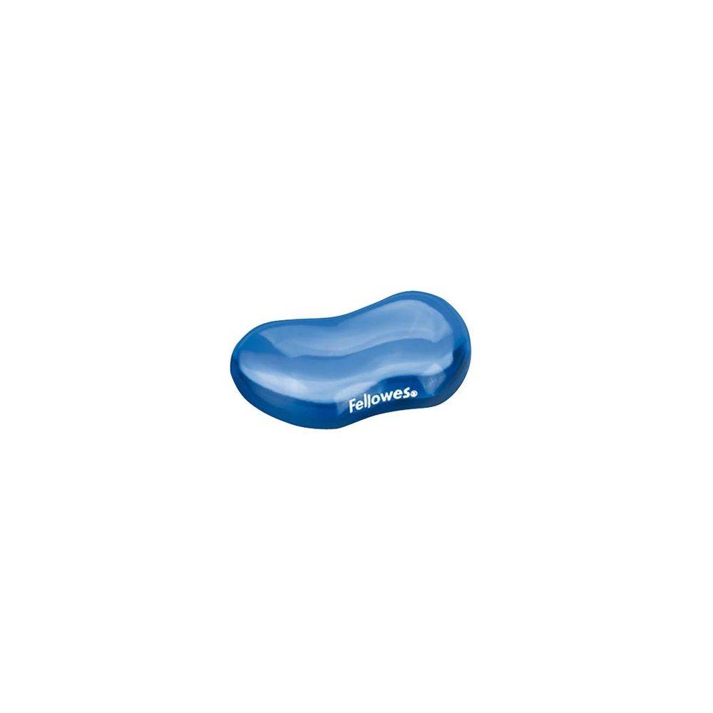 Repose-poignet FELLOWES gel cristal - 8.8 x 12.2 x 1.8cm BLEU //