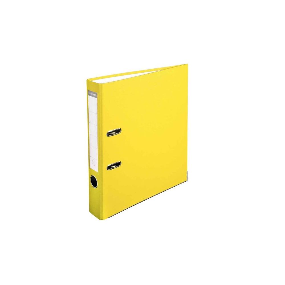 Classeur levier A4 PVC/Papier 50mm JAUNE - EXACOMPTA  - 1er PRIX //