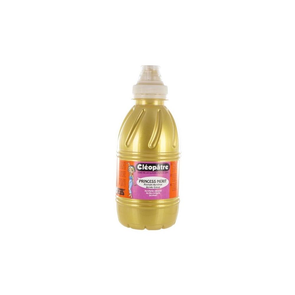 Peinture acryl. brill. 500 ml CLEOPATRE  Mérit - OR  - Z