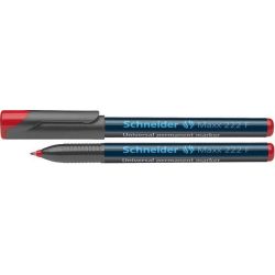 Marqueur perm. SCHNEIDER Maxx 222F - Pte 0.7mm - ROUGE - 112202 - Z