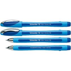 Stylo Gel SCHNEIDER Slider Memo XB  - 1.4mm - BLEU - Z