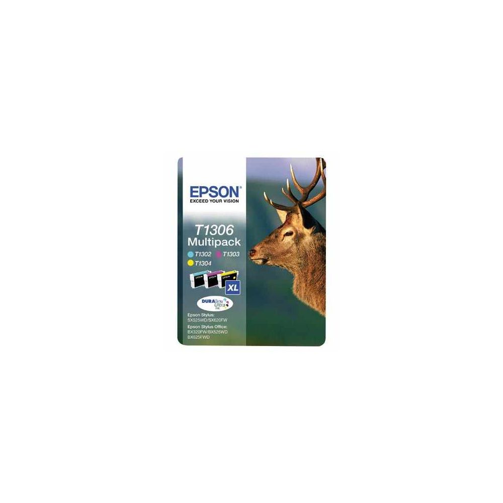 Cart EPSON - T1306 - Cerf - 3 couleurs XL //