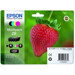 Cart EPSON - T2986 - N°29 - Fraise - Noir + couleurs //