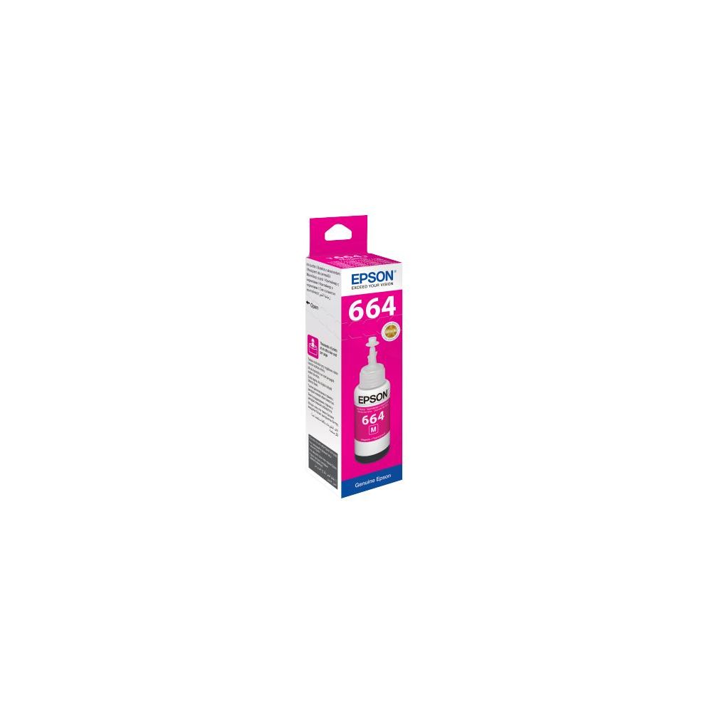 Bouteille EPSON - T6643 - Magenta 70ml - EcoTank L386/L3060 //