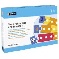 Atelier Nombres à composer 1 pour 2 enfants - NATHAN