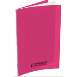 Cahier A4 Séyès 96 p Piqûre 90g Polypro ROSE **