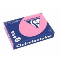 Rame A4 -  80g - Eglantine - CLAIREFONTAINE (500 f.) - Ref: 1997 - Z