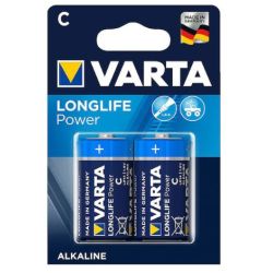 Pile LR14 VARTA Alcaline Longlife Power C (par 2)  - Z