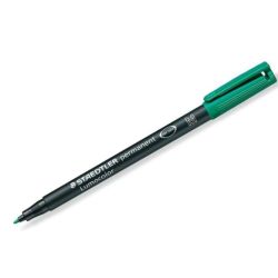 Marqueur perm. STAEDTLER OHP Lumocolor- 1mm - VERT - 317-5 //