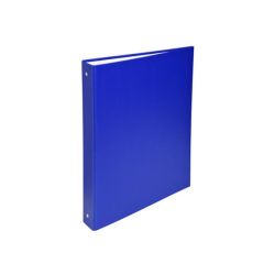 Classeur 4 anneaux A4 - PVC Rembordé :40mm BLEU - EXACOMPTA - Z