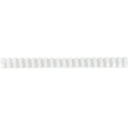 Reliure ann. plast. A4 - 25mm / 225f - BLANC - Par 50  //