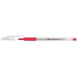 Stylo Bille BIC CRISTAL avec GRIP - Pointe 0.7mm - ROUGE - Z