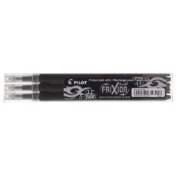 Recharge Roller PILOT Frixion Ball 0.7mm - NOIR - Par 3 - Z