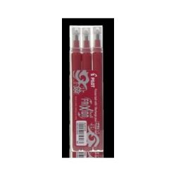 Recharge Roller PILOT Frixion Point 0,5mm - (par 3) - ROUGE - Z