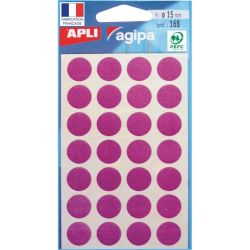 Pastilles signalisation - 15mm - Sachet de 168 - VIOLET - Z