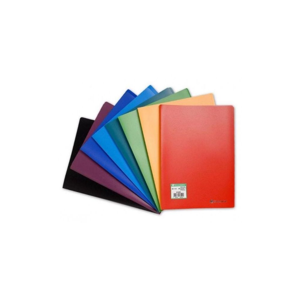 Protege Document PVC - OPAK - A4 - 200 vues - EXACOMPTA - ROUGE **