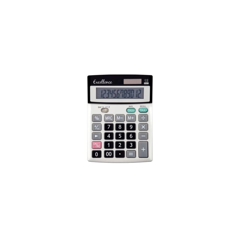 Calculatrice Bureau 12 chif. EXCELLENCE - 10 x 13 cm //