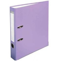 Classeur levier A4 PVC/Papier 50mm LILAS - EXACOMPTA 1er PRIX //