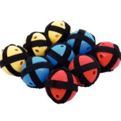 Balles Velcro pour cible - Lot de 9 balles