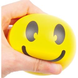 Balle anti-stress SMILEY - Pour s autoréguler - Silencieuse - D 8cm