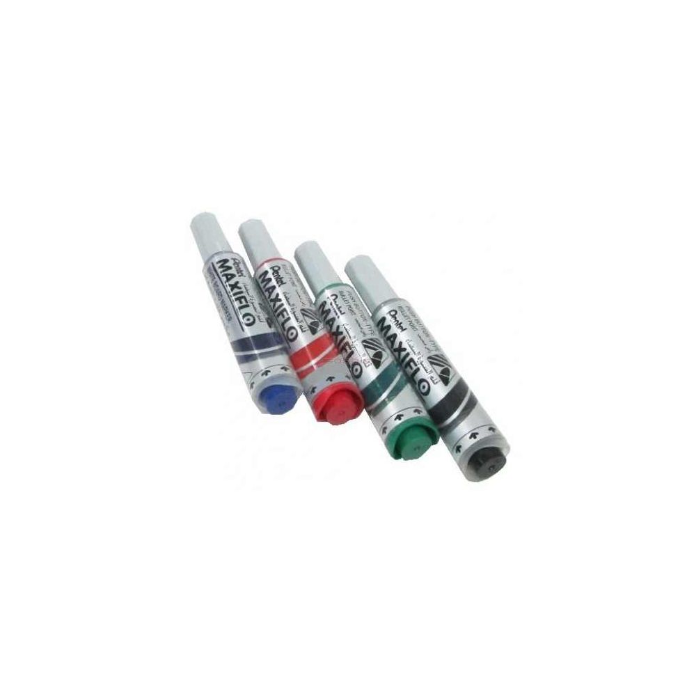 Marqueur effaç. PENTEL MAXIFLO MWL5M/4 - Ogive - 4 COULEURS XL //