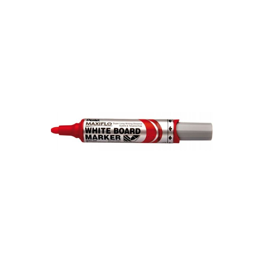 Marqueur effaç. PENTEL MAXIFLO MWL5M-B - Ogive - ROUGE XL //