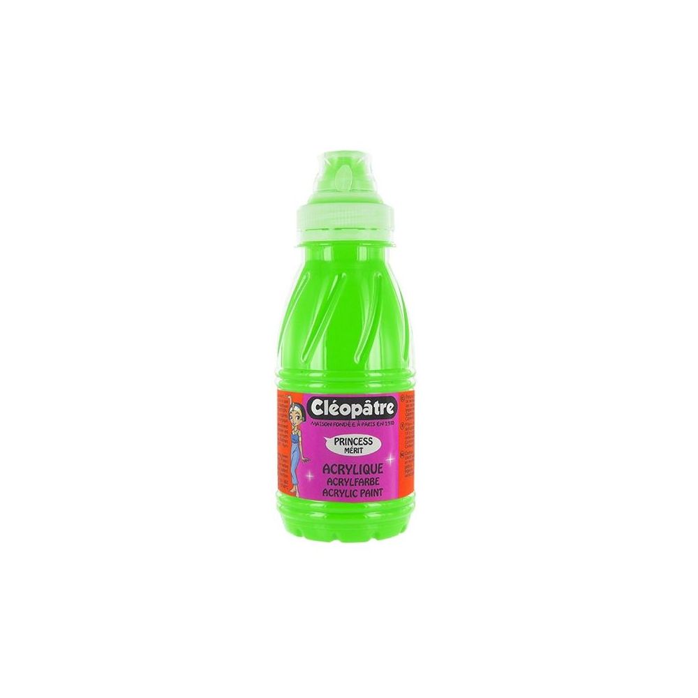 Peinture acryl. brill. 250 ml CLEOPATRE PRINCESS Mérit - VERT - Z