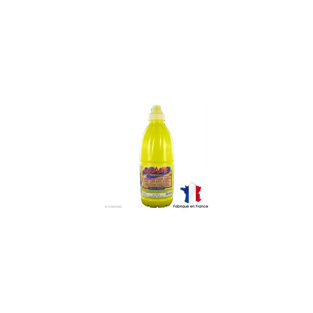 Gouache liquide 1L CLEOPATRE - JAUNE PRIMAIRE