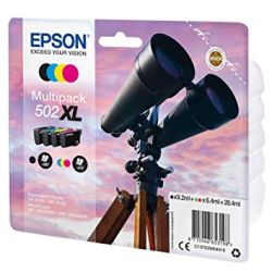 Cart EPSON - 502XL - Jumelles - Pack noir+couleurs - XP-5100-5105 //