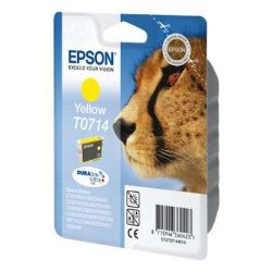 Cart EPSON - T0714  Guépard Jaune D78/D92/D120/DX4x50/5050/6050/70 //