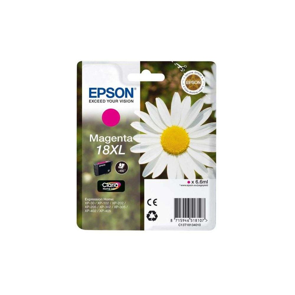 Cart EPSON - N°18XL - Marguerite - Magenta - XP-30/102/202/205 - Z