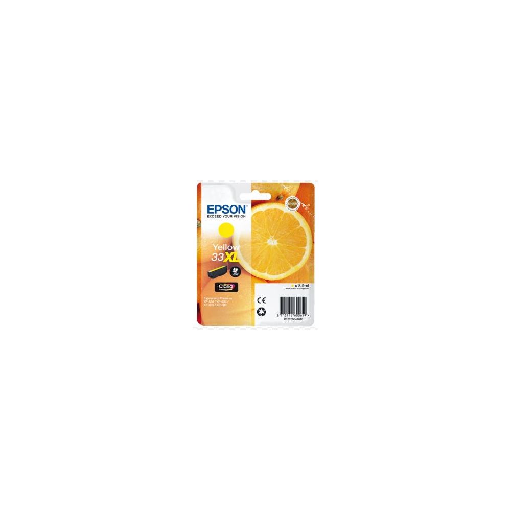 Cart EPSON - N°33XL - Orange - Jaune XP530/630/635/830 - Z