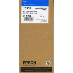 Cart EPSON - T6932 - Cyan UltraChrome XD SC-T7000 (350ml) F //