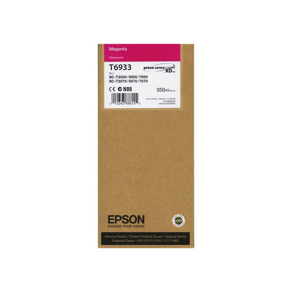 Cart EPSON - T6933 - Magenta UltraChrome XD SC-T7000 (350ml) //