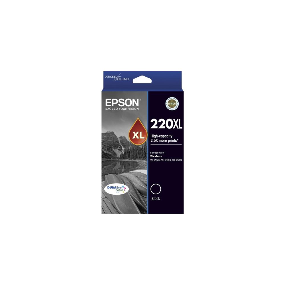 Cart EPSON - E220XL - Noir - 420-WF2630/2650/2660/2750/2760 //