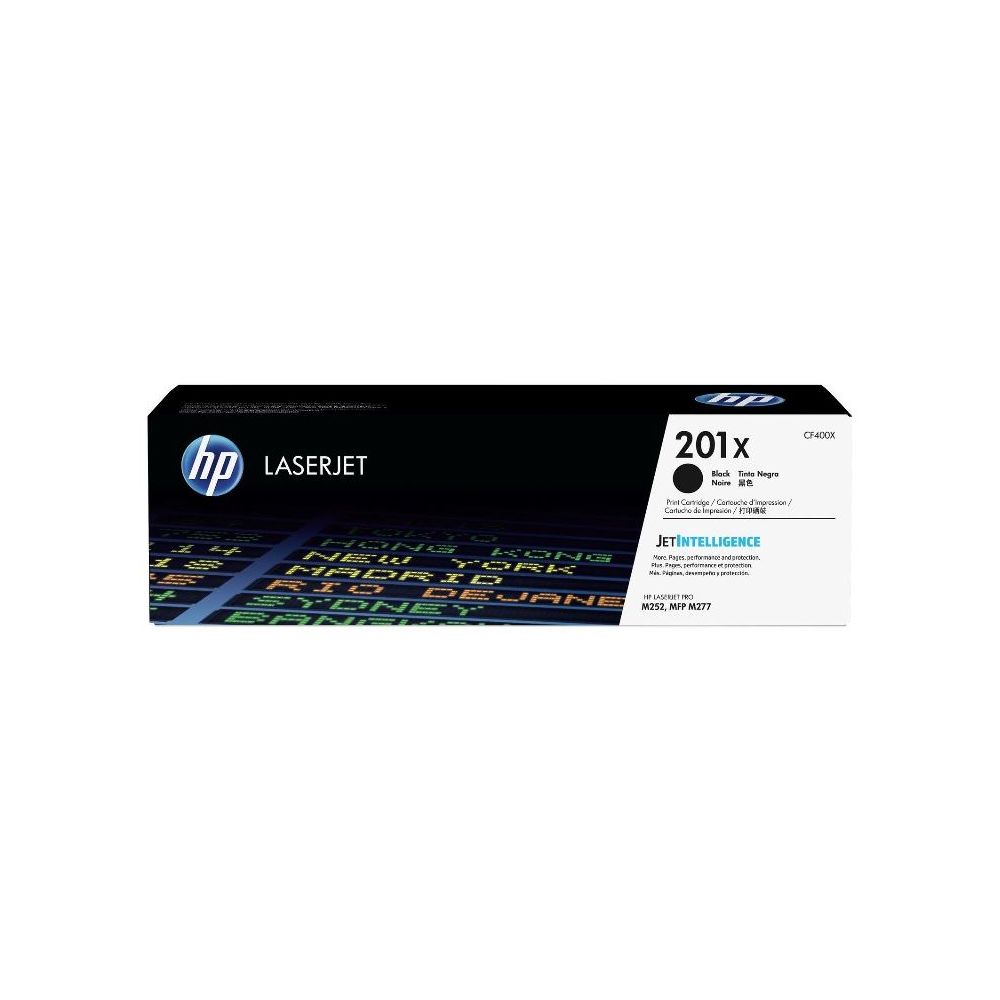 Toner HP - CF400X - N°201X - Noir - LaserJet Pro M252/277 ASIE