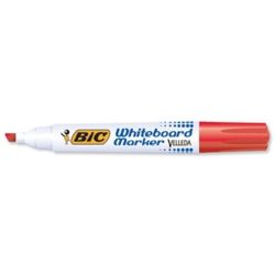 Marqueur effaç. BIC VELLEDA 1751 Recyclé - Bis. 3 à 5.9mm - ROUGE //