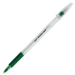 Stylo Bille BIC CRISTAL avec GRIP - Pointe 0.7mm - VERT - Z