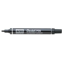 Marqueur perm. PENTEL N50 - Ogive  4.3mm - NOIR //