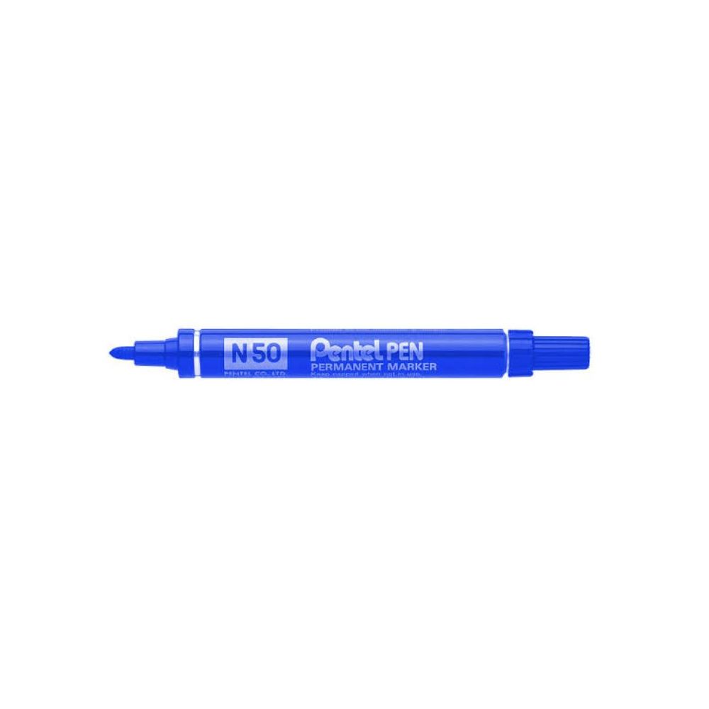 Marqueur perm. PENTEL N50 - Ogive  4.3mm - BLEU  //