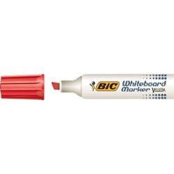 Marqueur effaç. BIC VELLEDA 1781 Biseau 3 à 6mm - ROUGE //