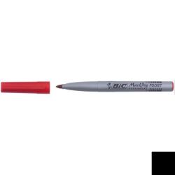 Marqueur perm. BIC MARKING POCKET 1445  - Ogive 1.4mm - ROUGE- - Z