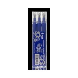 Recharge Roller PILOT Frixion Point 0,5mm - (par 3) - BLEU - Z