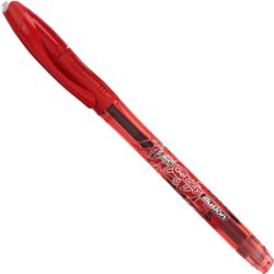 Stylo Gel effaçable BIC GEL-OCITY - Pointe 0.7mm - ROUGE - Z